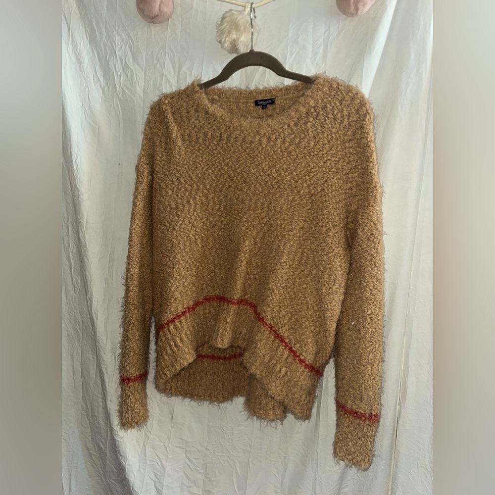 Splendid Fuzzy Crew Neck Pullover 🌵small